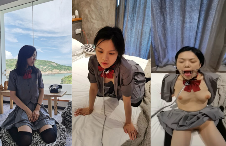 调教反差婊大二学妹